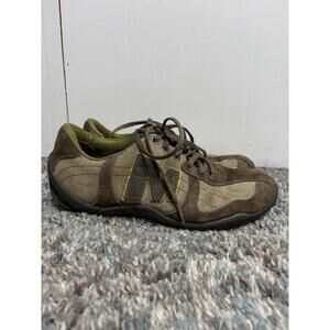 Merrell Shoes Womens 8.5 Circuit Grid Canteen Sneakers Ortholite Casual Brown